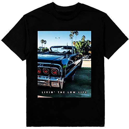 Low Rider Impala Mens Heavyweight T-Shirt Printed On Shaka Wear Tee Unisex T-Shirt