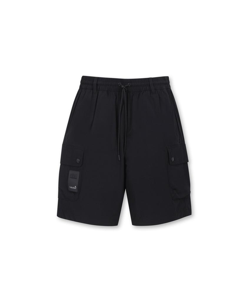 Goldeunbeeo Stretchable Woven Cargo Shorts_G4Pam25111Bkx