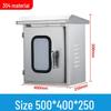 Outdoor 304 Stainless Steel Rainproof Electrical Control Box