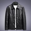 Men's Outerwear Spring and Autumn Style Comfortable and Handsome Temperament Leather Jacket Popular Korean Version Plus Size Men's Leather Jacket