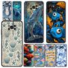 Blauer Ozeanfisch Handyhülle Cover für Xiaomi Poco F7 Ultra F6 F5 F4 F3 X6 X5 X4 X3 NFC C51 C55 M4 GT 5G Weiche TPU Hülle Funda Tasche