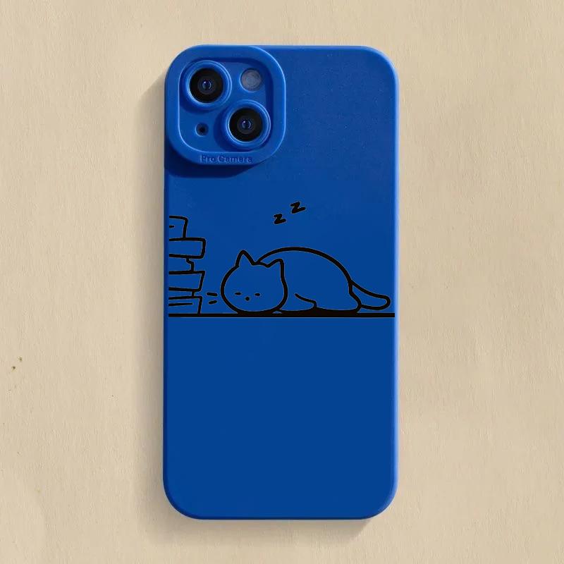 Funny Animal Cat Paired Couple Phone Case For Samsung Galaxy S26 S25 S24 S23 S22 S21 Ultra Plus FE A16 A26 A32 A56 Soft Cover