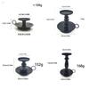 Vintage Metal Candlestick Holder With Handle Anti-slip Candle Holder Desktop Candlestick Adornment