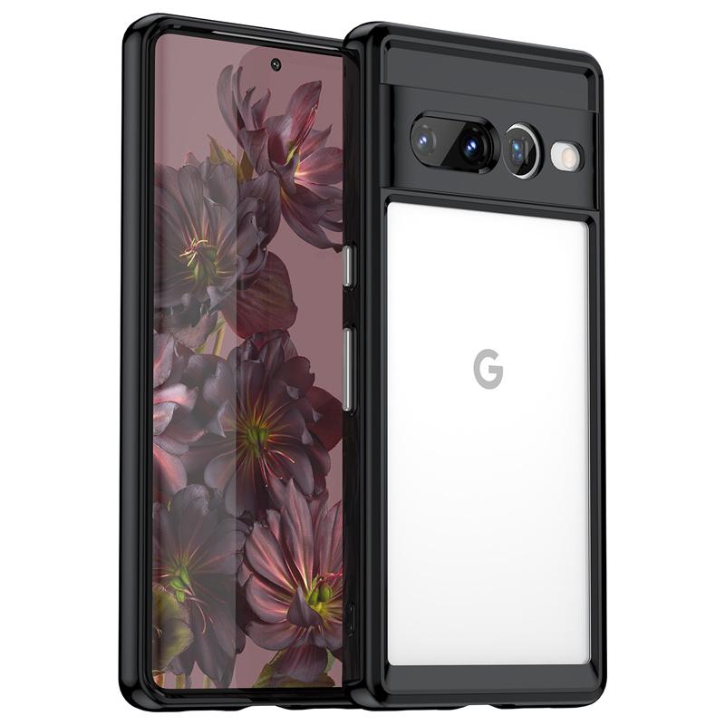 Voor Cover Google Pixel 7 Pro Hoes Google Pixel 7 Pro Capa Schokbestendig Meerkleurig Helder Transparant Funda Google Pixel 7 8 Pro 7A