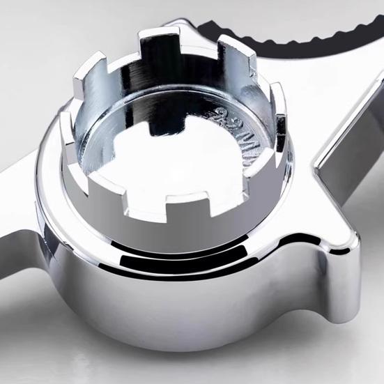12-in-1 Aerator Wrench Durable Rust-Proof Metal Faucet Spray Head Removal Tool Kitchen Bathroom Sink Plumbing Repair Tool