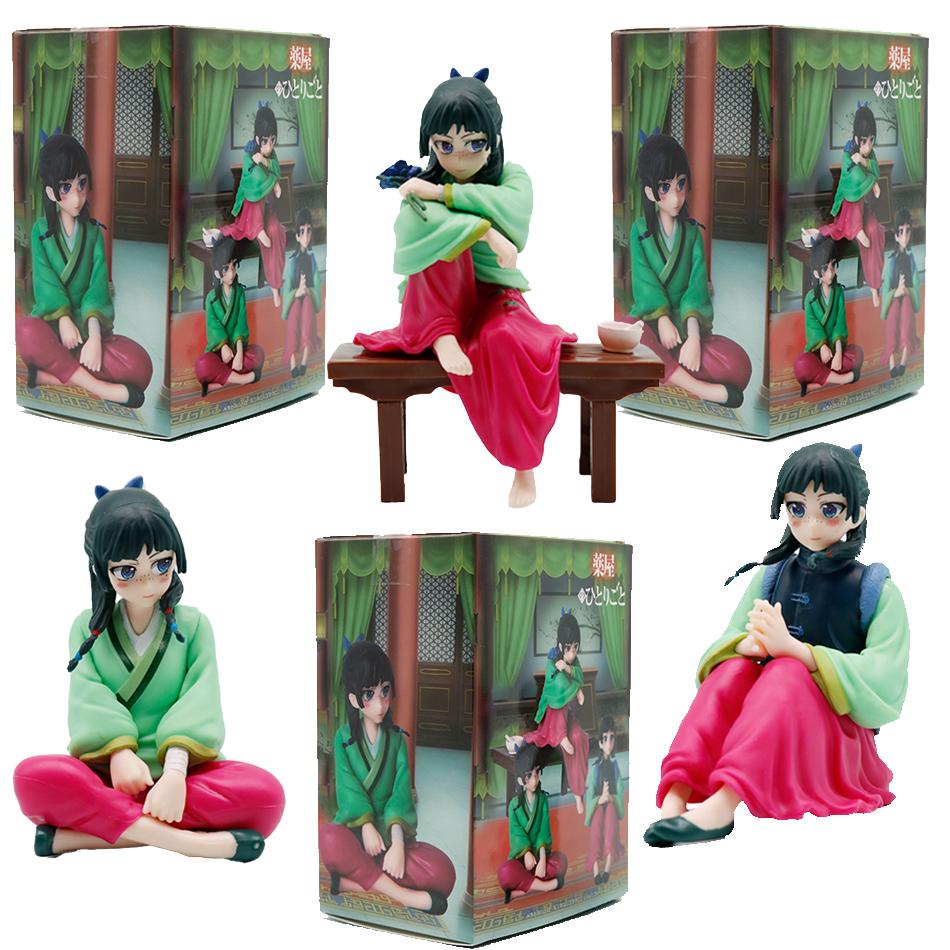 12 The Apothecary Diaries Anime Figures Pvc Model Maomao & Table Cute Girl Action Figures Toys For Gift Collect Figure Christmas