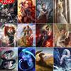 5d Diamond Painting Dragons and Elves Diamond Embroidery Sale Women Pictures Of Rhinestones Mosaic Cross Stitch Decoration Girl Gift