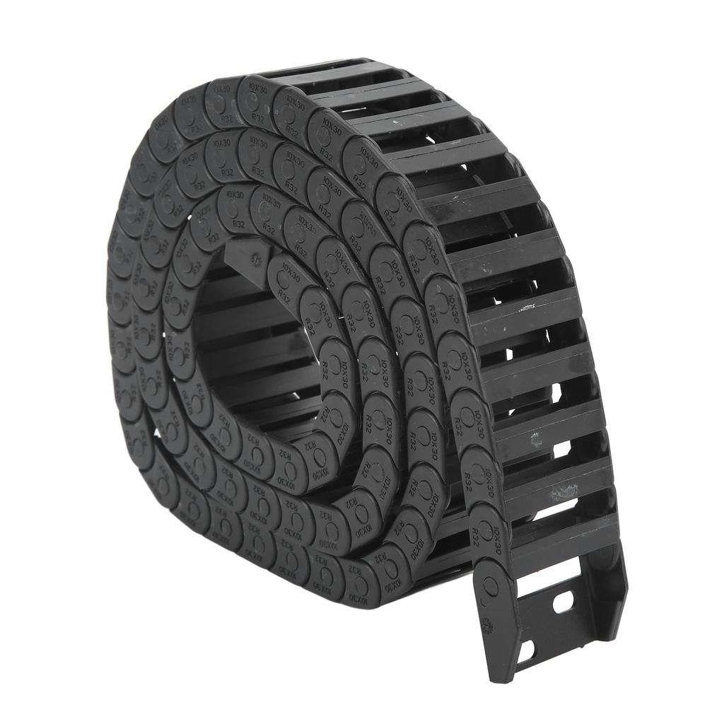 Kaablikett Juhtmekandur 10x30mm Sisemõõt 1m Pikkus Otsakuga CNC jaoks