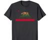 California Republic Bärenflagge Herren T-Shirt und Kinder T-Shirt