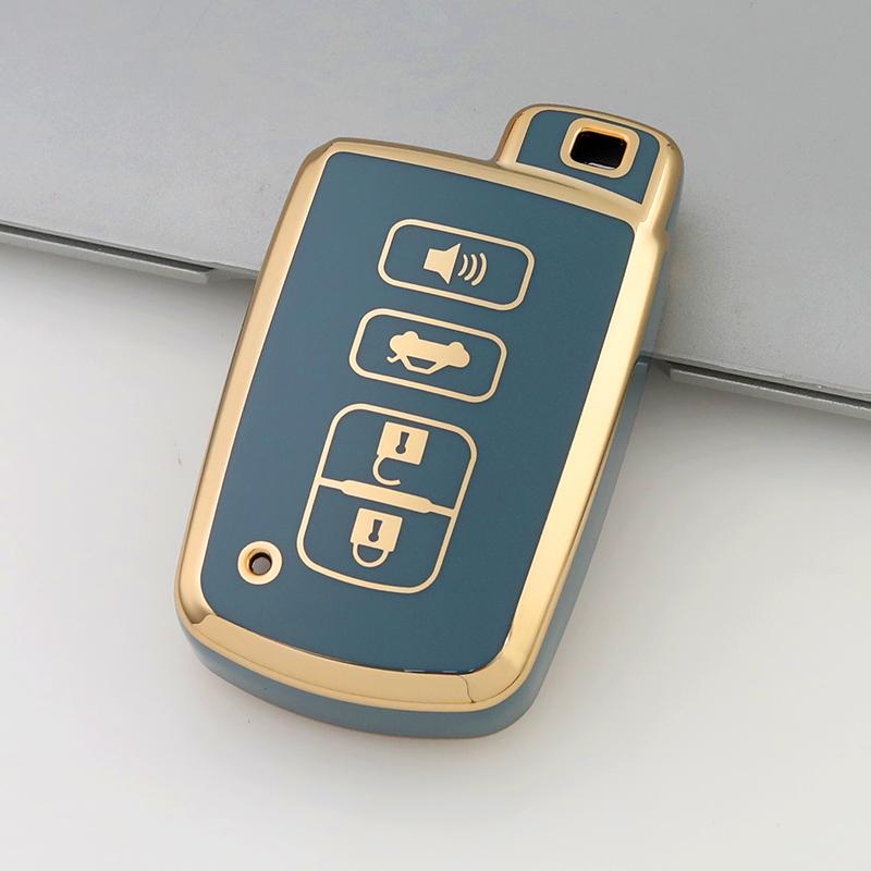 TPU Car Remote Key Case Cover Shell for Toyota Corolla Camry RAV4 Highlander Auris CHR Avalon Land Cruiser Holder Fob Keyless