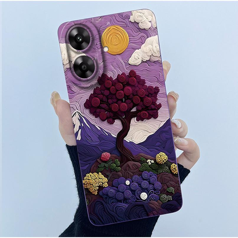Phone Case for Realme Note 60 60X Narzo N61 Back Cover Matte Shell New Design Soft Silicone Funda for Realme Note60 RMX3933 Case