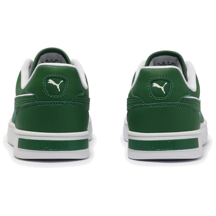 Puma CAVEN DIME Breathable Low Top Skateboard Shoes Unisex Green White 384953-26