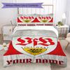 Custom Name VfB Stuttgart Bedding,Quilt Set Quilt Cover Pillowcase Home Birthday Gift(1 * Duvet Cover + 2 * Pillowcase, Without Core)_xia