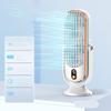 Table Small Cooling Fan for Home Office Desktop Tower Fan Portable 5 Speed Adjustable Brushless Desk Fan USB Powered