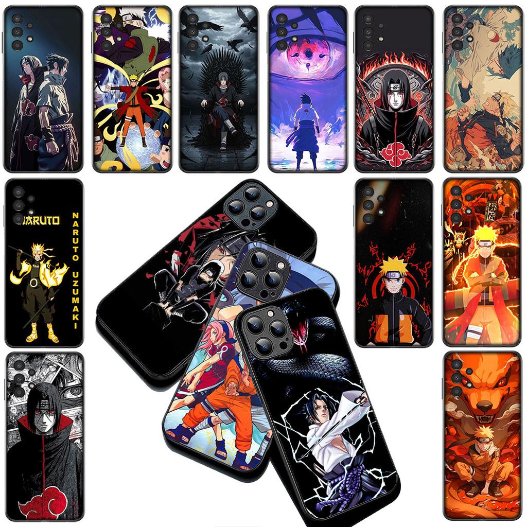 Uchiha Sasuke Narutos Itachi Cover for Apple iPhone 16 14 15 Plus 11 Pro Max 16E ProMax + 15Plus 16+ 14+ Coque Phone Case
