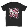 Hazbins Hotels Angel Dust Heren T-shirts Leuk T-shirt Korte Mouw Ronde Hals T-shirt 100% Katoen Cadeau Idee Kleding