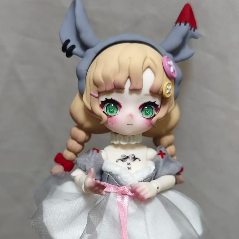 Nyssa Bizarre Nightmare Series Blind Box Kawaii Anime Action Figure Bjd Girl Exquisite Gifts Toy Fashion Movable 1/12 Poseable Articulated Scale