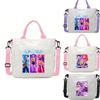 New Popular Movie Kpop Witch Hunting Girl Group Canvas Bag Student Messenger Bag Detachable Shoulder Strap Handbag KTB