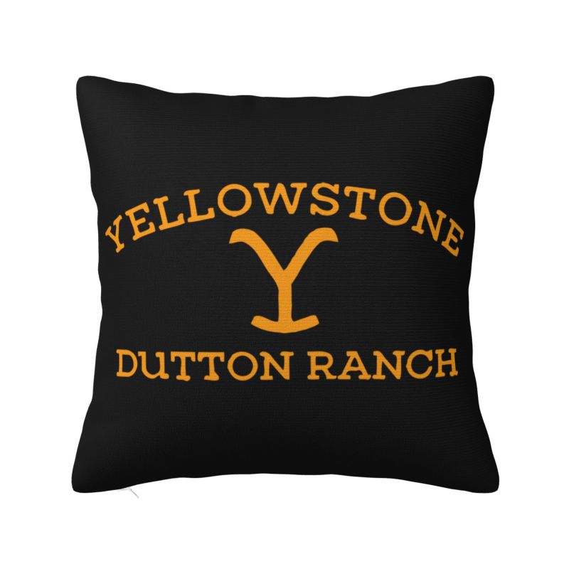 Dutton Ranch Yellowstone Modern Throw Pillow Covers Home Decor Sofa Cushion