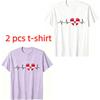 Ich liebe Österreich Muster Print Herren T-Shirt Sommer Herren und Damen Freizeitmode Oberteile Herren Kurzarm T-Shirt Oversize Kleidung