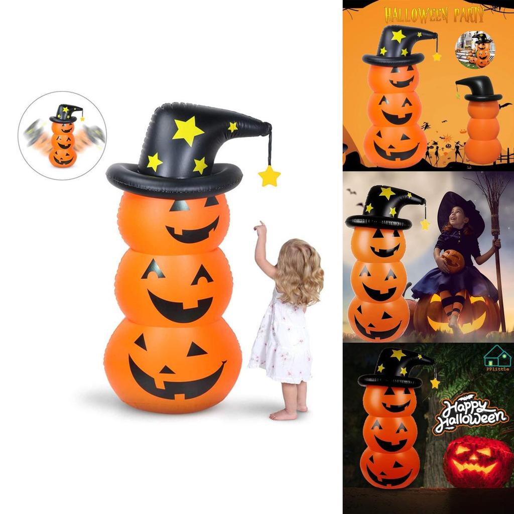 Lustiges und sicheres Kinderspielzeug Halloween aufblasbarer Kürbis-Wackelfigur