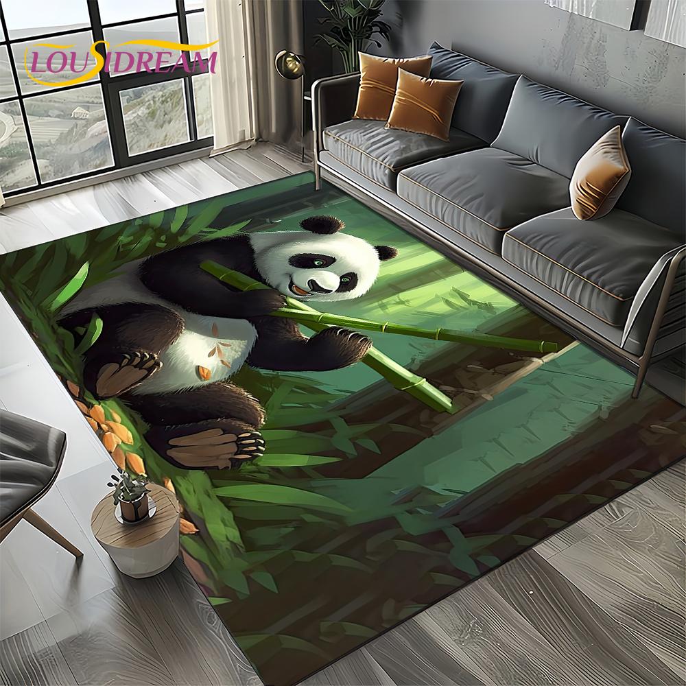 3D Álom Állat Rajzfilm Panda Aranyos Szőnyeg Szőnyeg Nappaliba Hálószobába Otthonra Kanapé Dekoráció, Gyerekszoba Szőnyeg Csúszásmentes Padlószőnyeg Ajándék