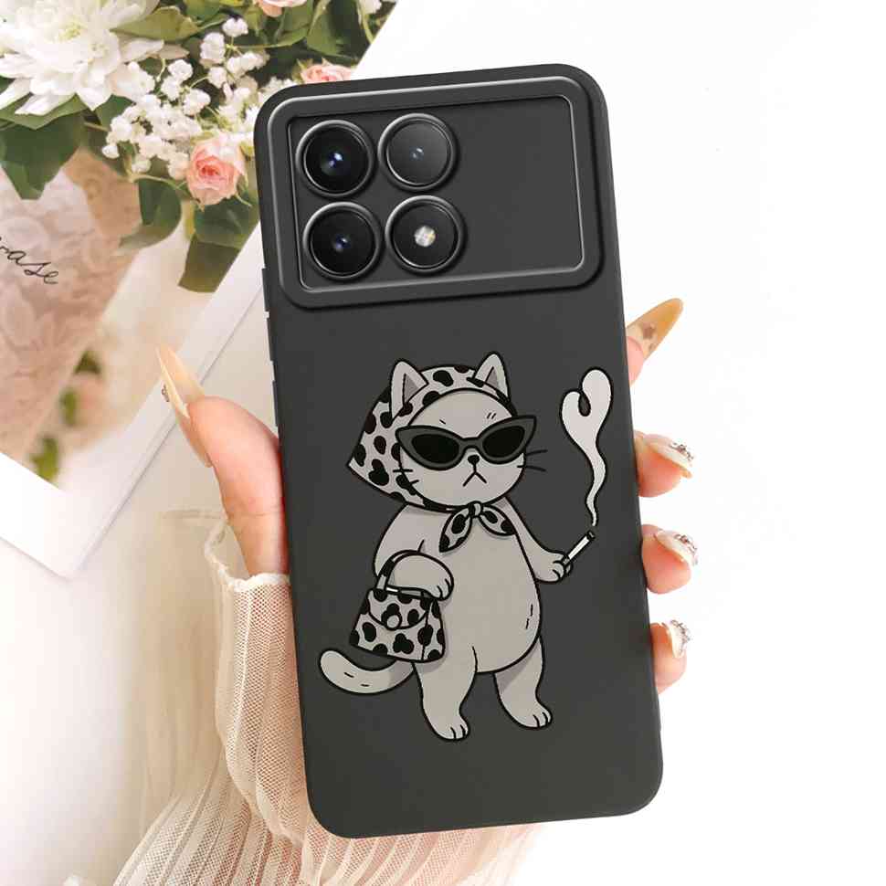 For Redmi K70 23113RKC6C Case Silicone Cute Cartoon Fashion Painting Back Cover For Redmi K 70 K70 5G Phone Cases Bumper Fundas