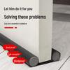 Enhanced Double-Sided Door Bottom Seal for Soundproofing, Insulation, and Insect Protection