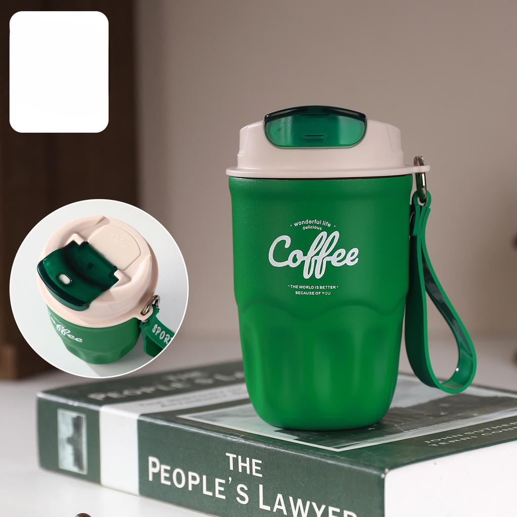 Intelligent Temperature Measuring Hand To Improve The Value of Mug 316 Stainless Steel Coffee Cup Household Heat-resistant Portable Water Cup