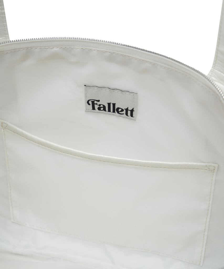 Fallett Nylon Ribbon Bag Ivory