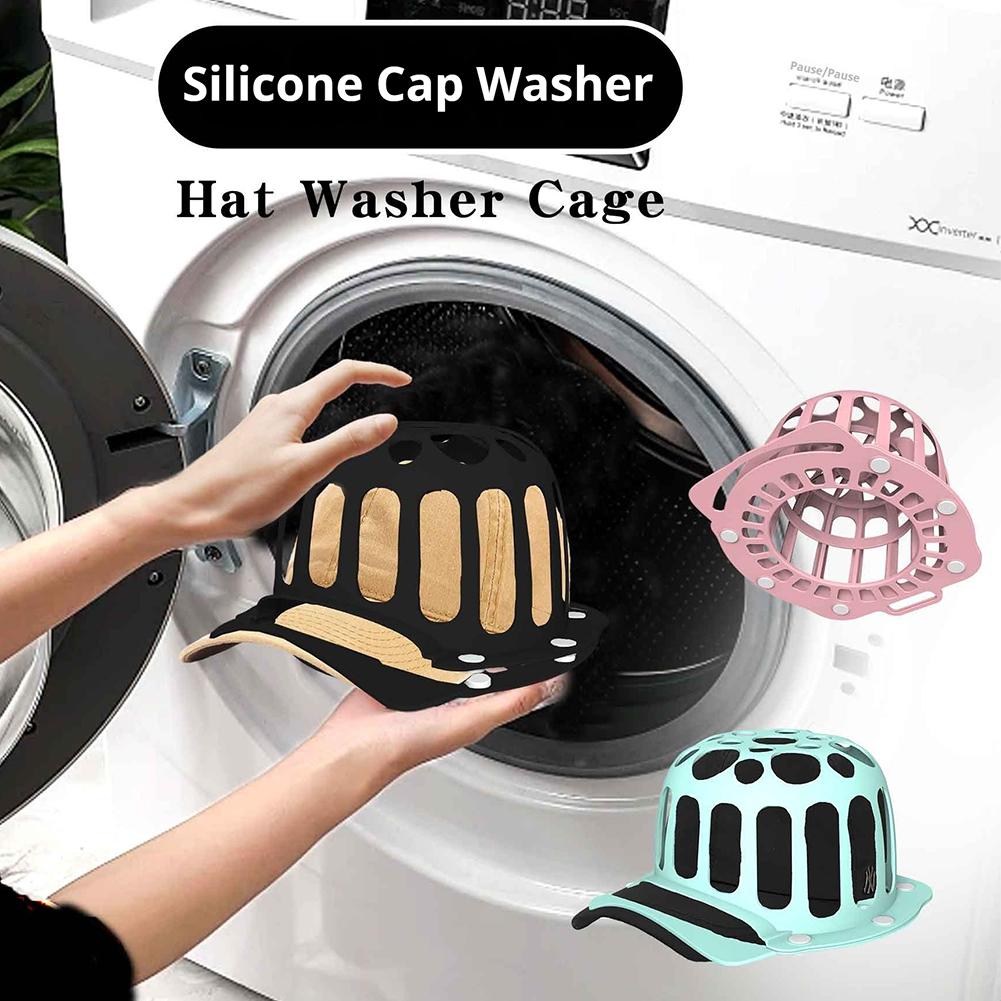 Hat Washer Cage Baseball Cap Washer Frame Baseball Hat Cleaning Protector Cap Washing Frame for Curved Hats