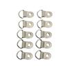 10PCS Ring Buckle Figure D Anchors Rings Wear Resistance Solid Color Portable Binding Buckles Bag Shoes Picture Frame