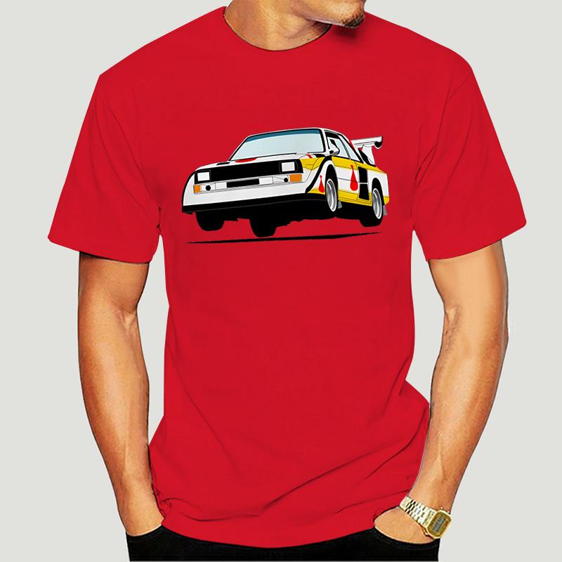 Funny Rally Car Print T Shirt for Men Clothing Casual O-neck Short Sleeve Top Fashion Group B Tee Shirt Summer Oversized T-shirt