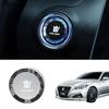 LUMIMAN Toyota Crown 210 220-serien Tryckknapp för start av motor Crystal Motorstartskydd Startknappskydd Interiördelar Utseendeförbättring Kristallstil Exklusiv