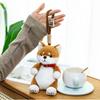 Palm Treasure Series Plush Toy Doll Cute Hippo Simulation Animal Children's Cartoon Doll Keychain
