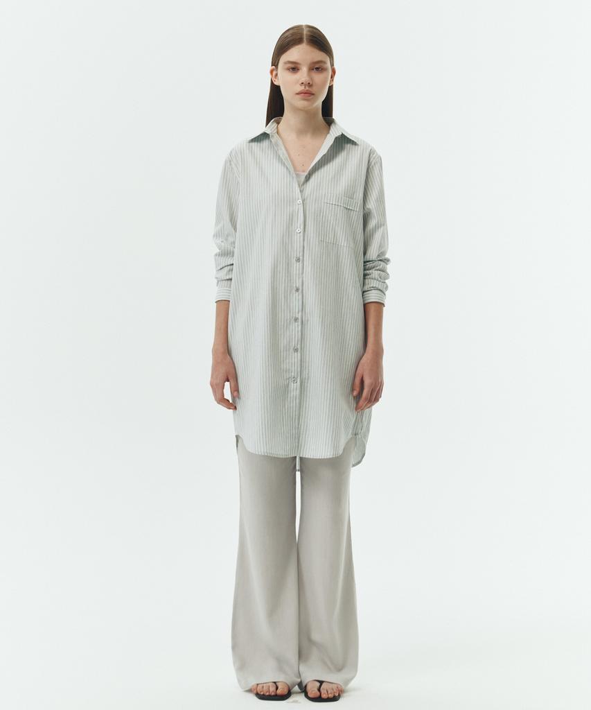 Noplick Collared Shirt Dress