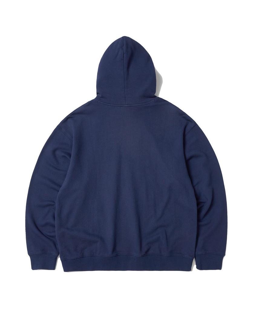 College Logo Hoodie Dark Navy