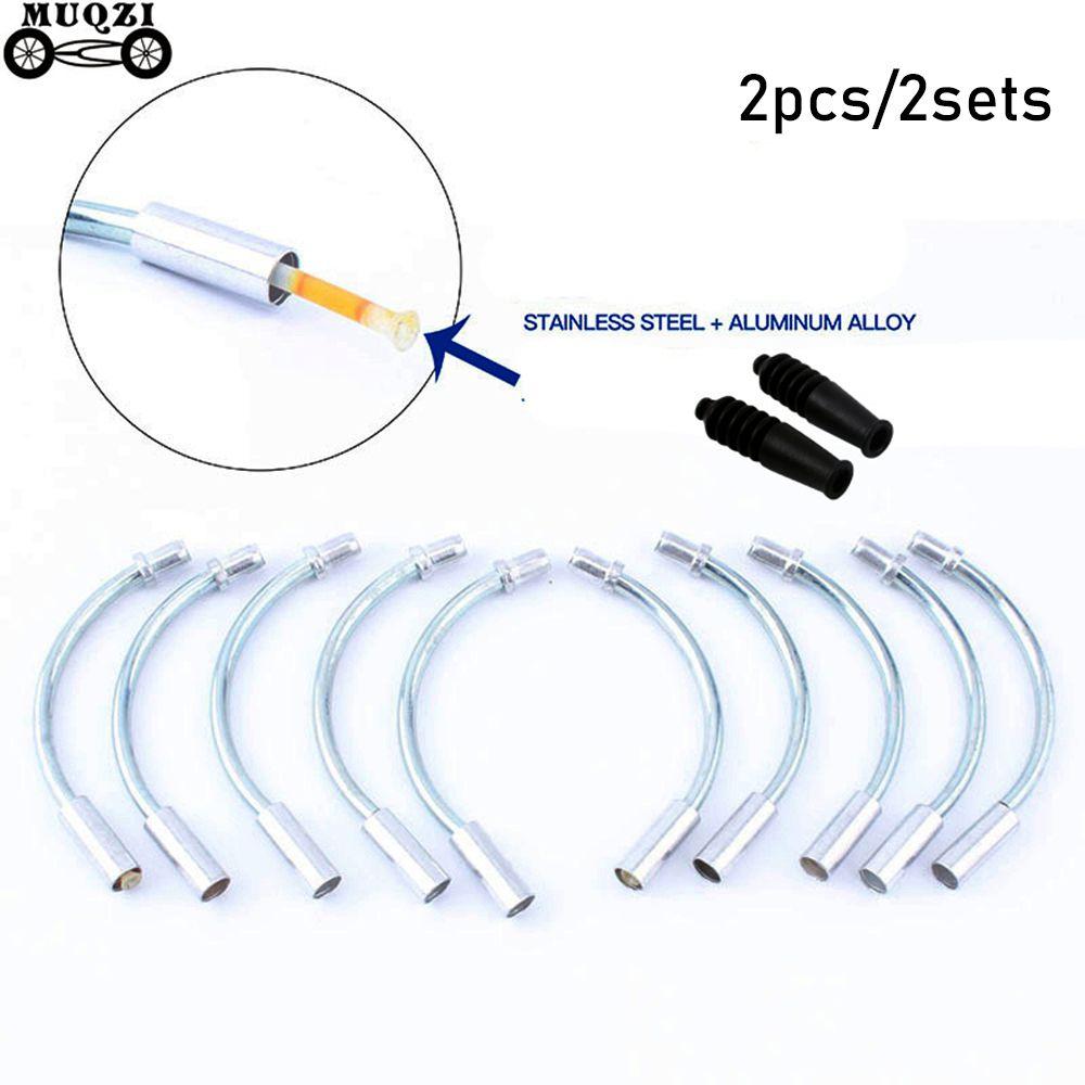High Quality Hose Brake Bicycle Parts Bend Tube Cable Guide Pipe Sleeves Protector V Brake Noodles