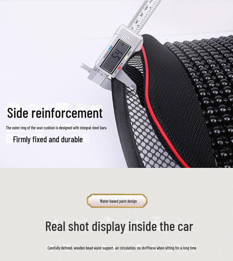Car Lumbar Support Cushion - Ergonomic Driving Backrest Pad for Comfort and Relief