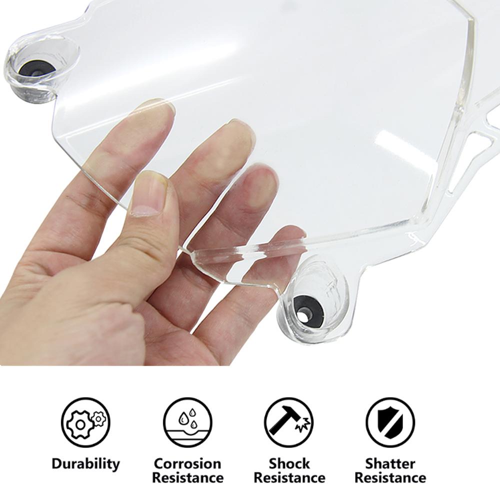 NEW Motorcycle Acrylic FOR Triumph Tiger 800 XC XCX XCA XR XRT XRX 2011-2018 Headlight Protector Light Cover Protective Guard
