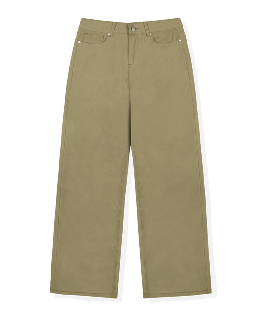 ULIFEZIP Normal Women'S Washed Wide Cotton Pants 6 Colors [Ulzp_1002] (B Type)
