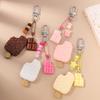Nieuwe Simulatie IJslolly IJs Sleutelhanger Chocolade Sleutelhanger Hanger voor Vrouwen Meisjes Handtas Decoratie DIY Kinder Sieraden Cadeaus