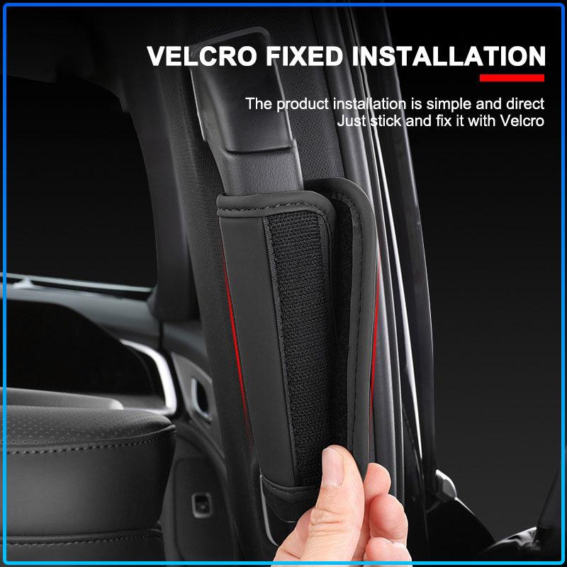 For Volvo XC60 XC90 S60 S80 S40 V40 V60 V70 V50 XC70 Car Interior Roof Handle Protection Cover Auto Door Pull Hand Brake Handle Caps