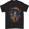 Psychedelic Magic Mushrooms Trippy Mens T-Shirt Gift Unisex T-shirt Unisex T-Shirt