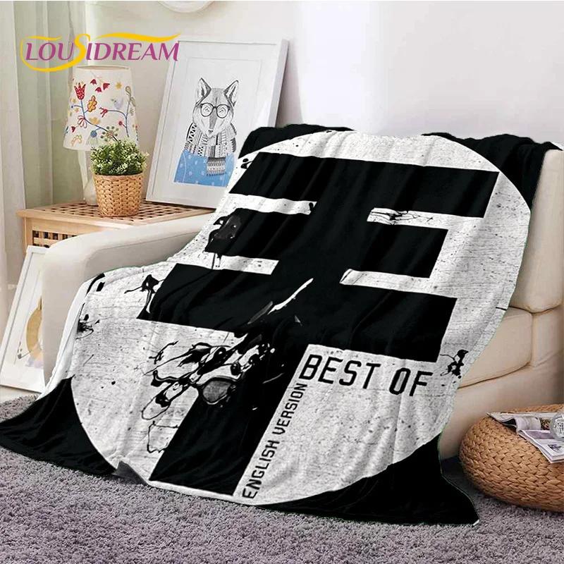 Couverture Douce en Flanelle Rock Band Tokio Hotel Bill Kaulitz pour Lit Chambre Canapé Pique-nique, Couverture Jetée pour Couvrir Loisirs Extérieurs Cadeau