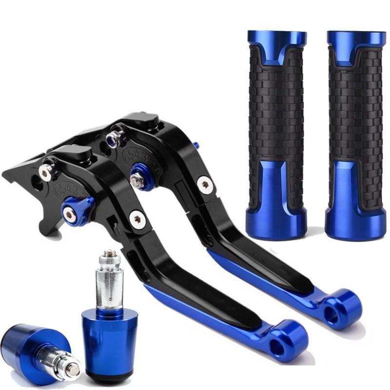 CNC Aluminum Brake Clutch Lever Handlebar Grips End Caps Honda CBR929RR 2000-2001 Motorcycle Aftermarket Upgrade