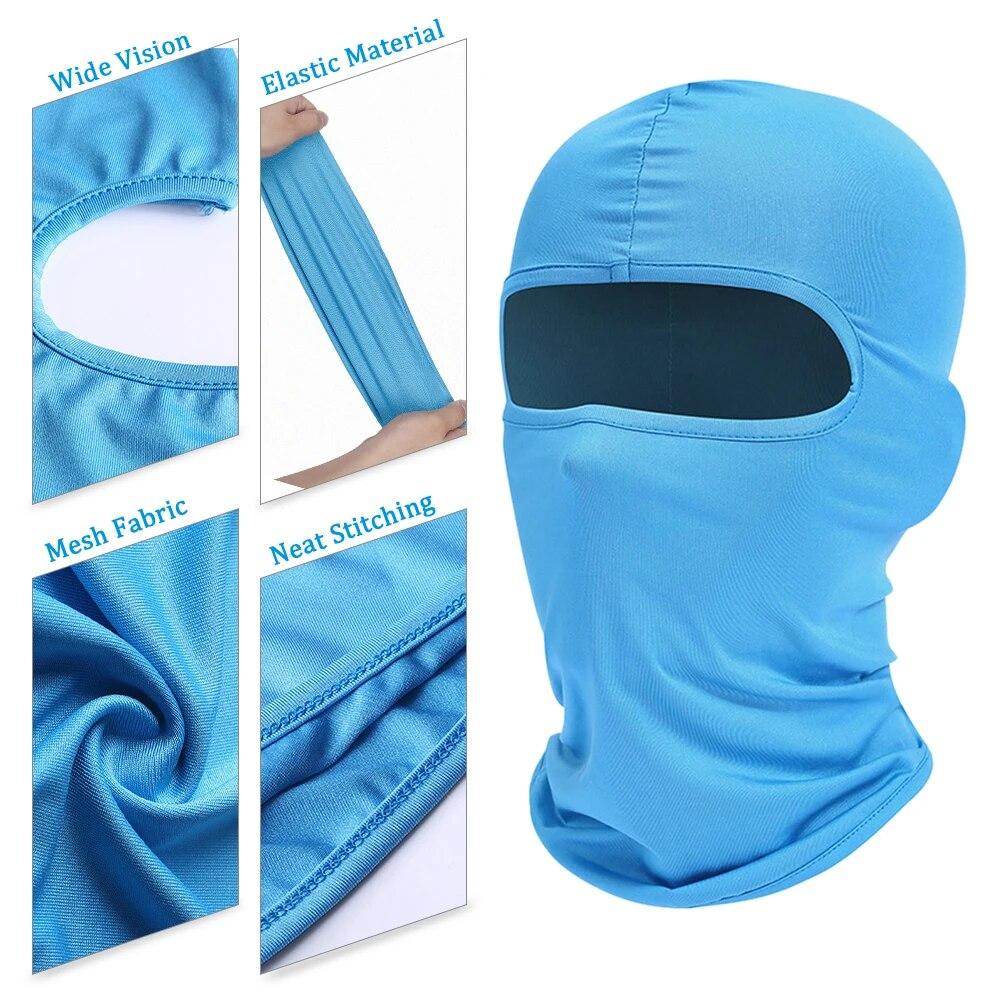 Men's Cycling Balaclava, Full Face Ski Mask, Hiking, Camping, Airsoft