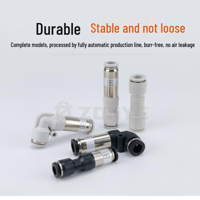 Pneumatic One-Way Check Valve SPU6 AKH08-00 Quick-Connect Elbow for 10/12mm Air Tubes