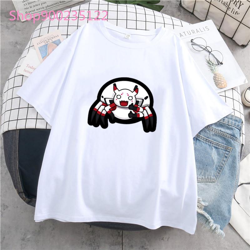 Japanese Anime So I'M A Spider So What Women T-Shirt Print Spider Kumoko Tee Tops Fashion Casual Women Clothes Summer Tshirts