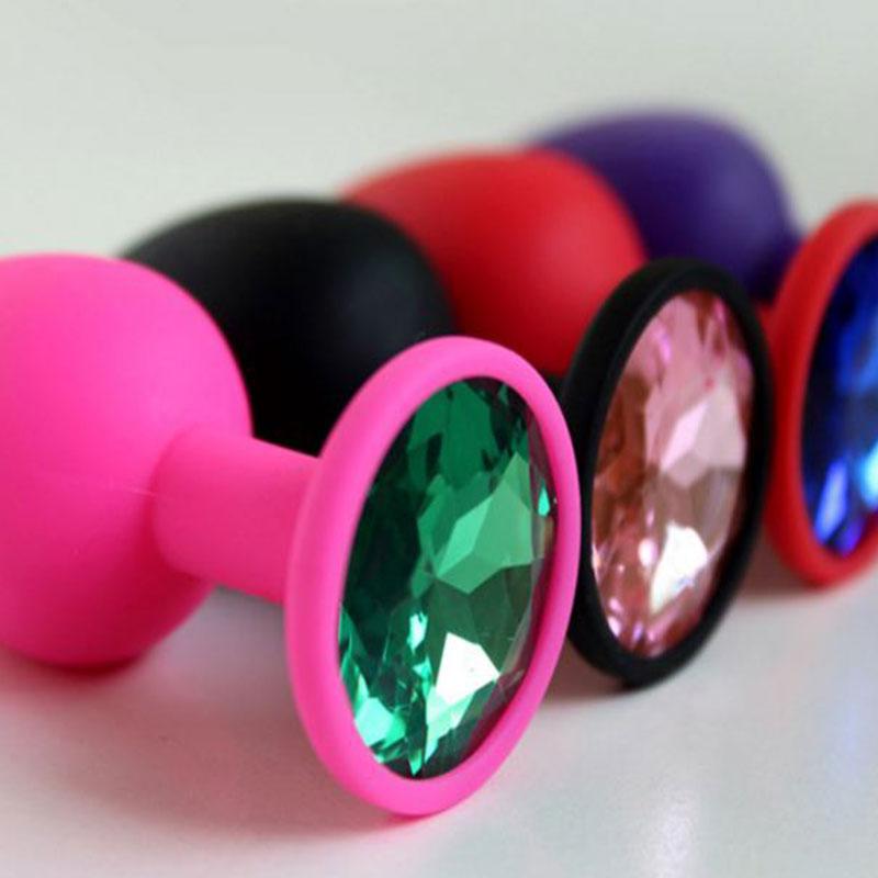 Sexy Silicone Anal Plug Massage Adult Sex Toys For Women Or Man Butt Plugs